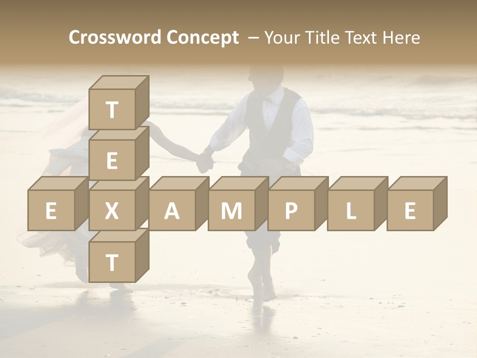 Human Hand Cloud Construct PowerPoint Template