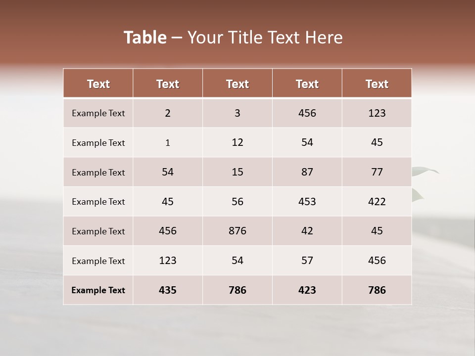 Structure Rent Home PowerPoint Template