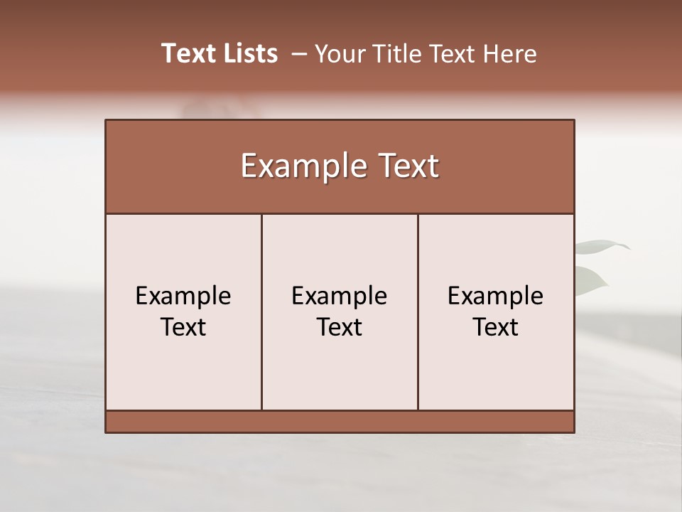 Structure Rent Home PowerPoint Template