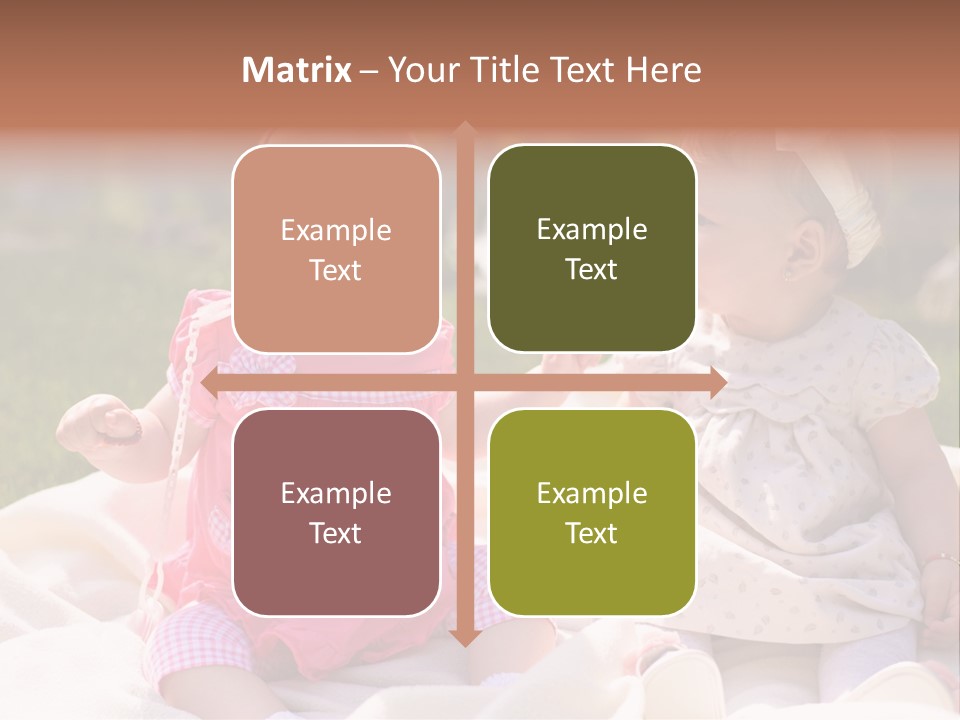 Nature Grass Blue Sky PowerPoint Template