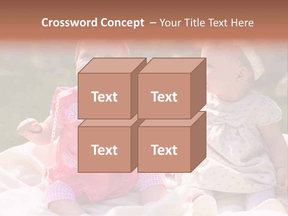 Nature Grass Blue Sky PowerPoint Template