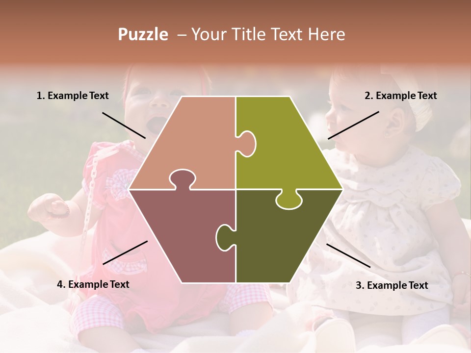 Nature Grass Blue Sky PowerPoint Template