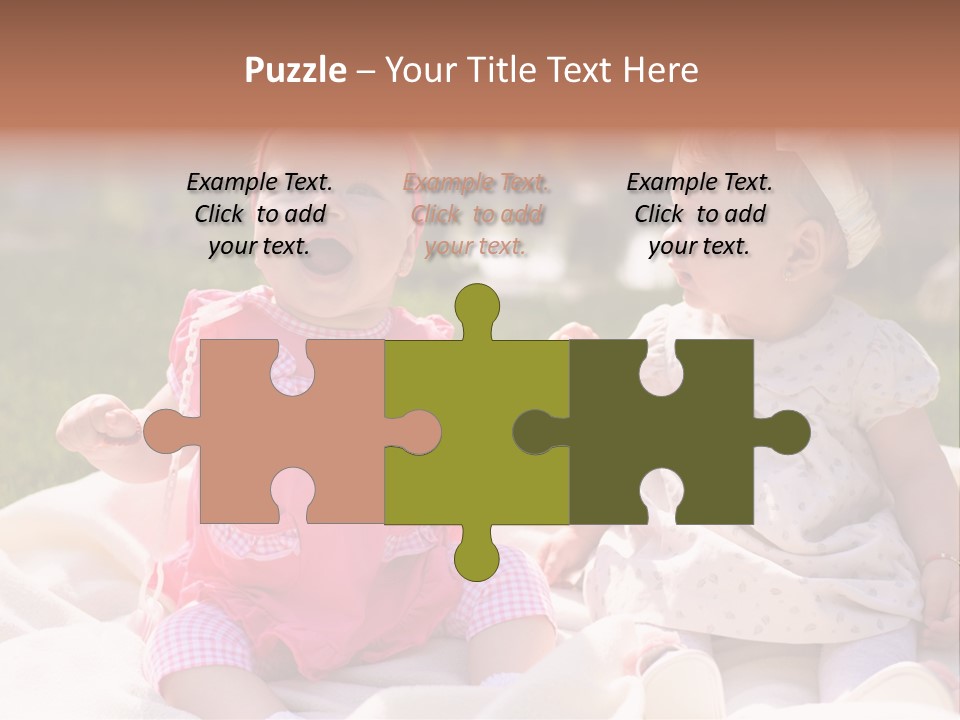 Nature Grass Blue Sky PowerPoint Template