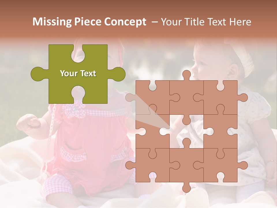 Nature Grass Blue Sky PowerPoint Template