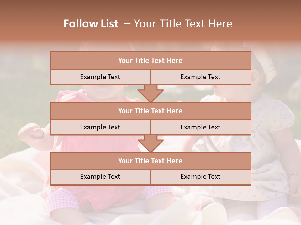 Nature Grass Blue Sky PowerPoint Template