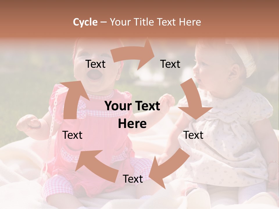 Nature Grass Blue Sky PowerPoint Template