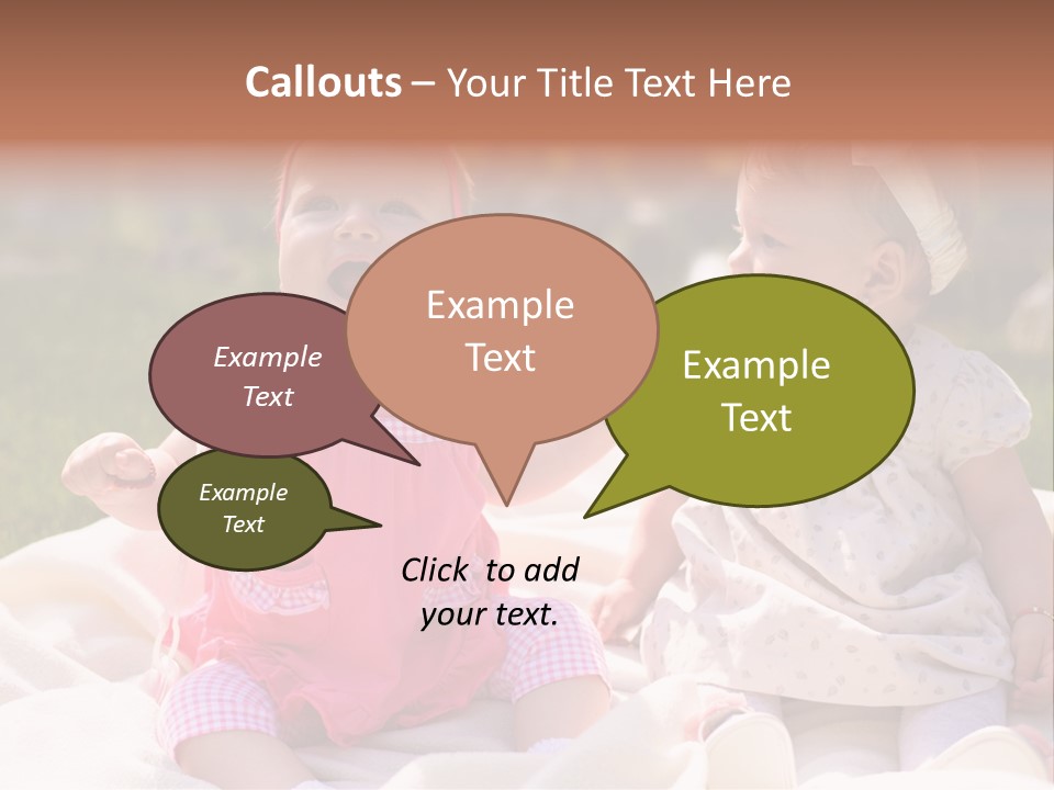 Nature Grass Blue Sky PowerPoint Template