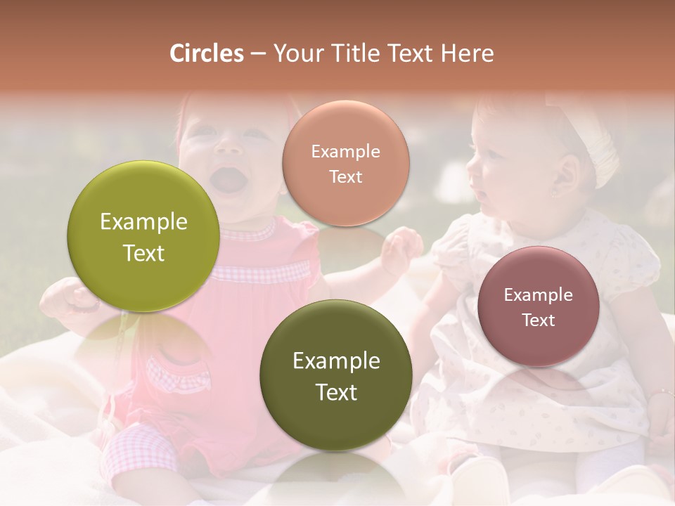 Nature Grass Blue Sky PowerPoint Template