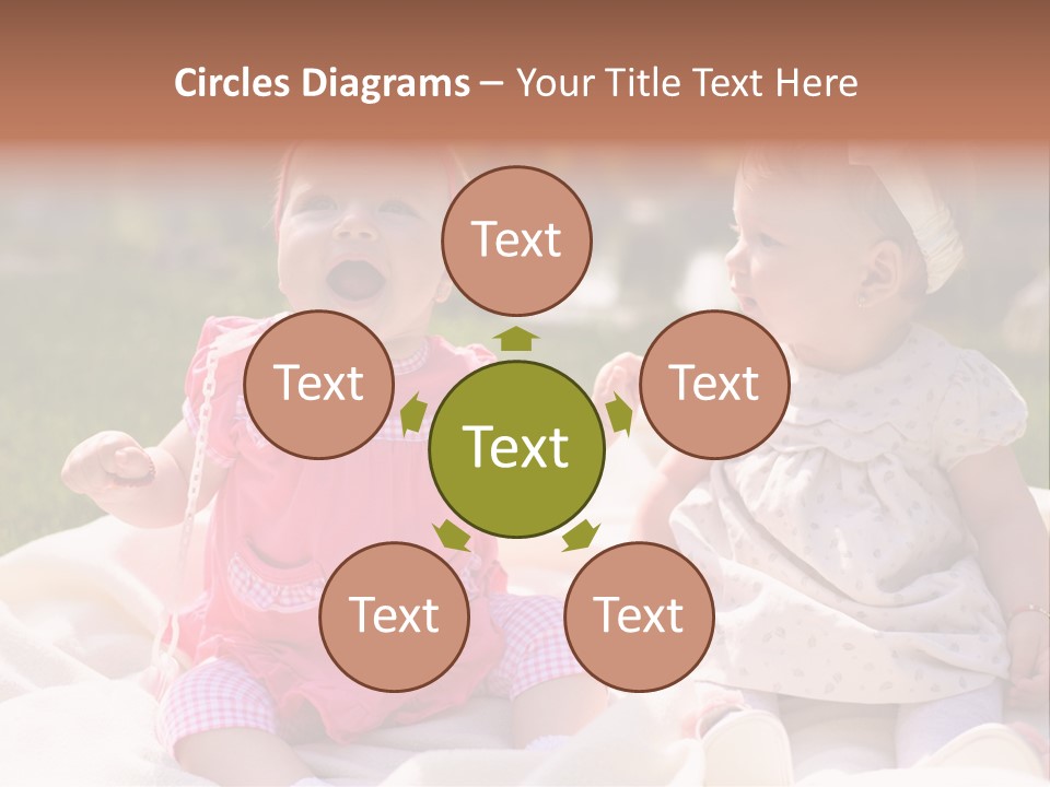 Nature Grass Blue Sky PowerPoint Template