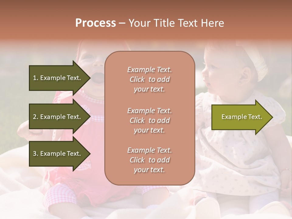 Nature Grass Blue Sky PowerPoint Template