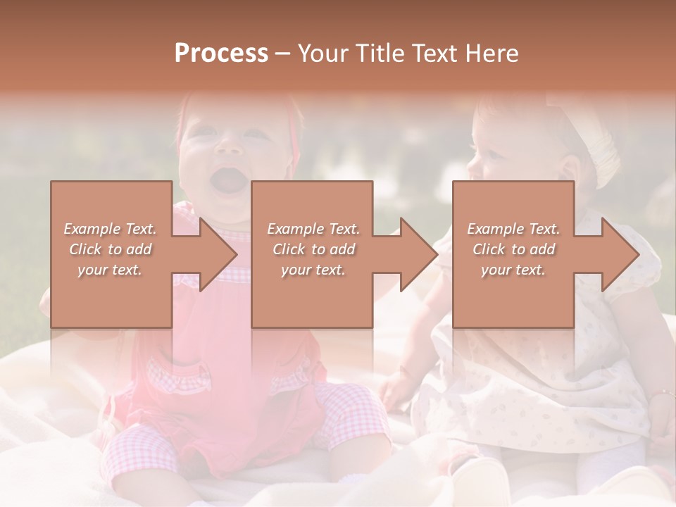 Nature Grass Blue Sky PowerPoint Template