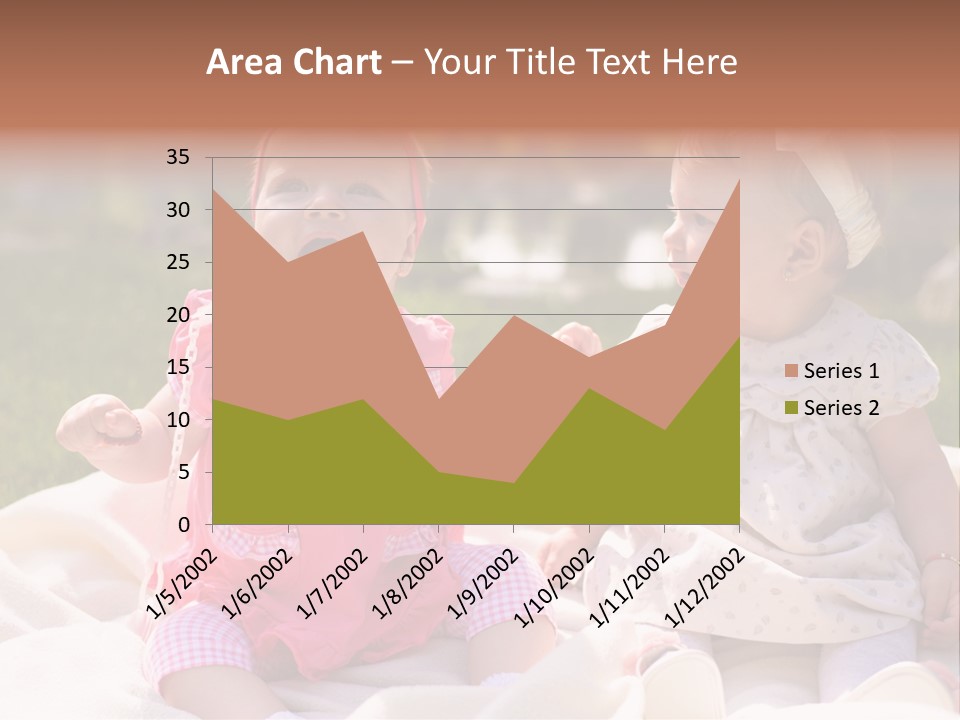 Nature Grass Blue Sky PowerPoint Template