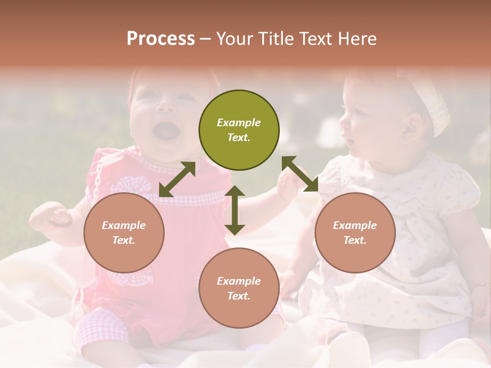 Nature Grass Blue Sky PowerPoint Template