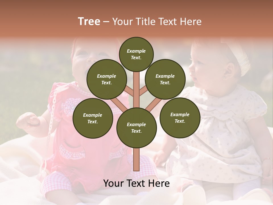 Nature Grass Blue Sky PowerPoint Template