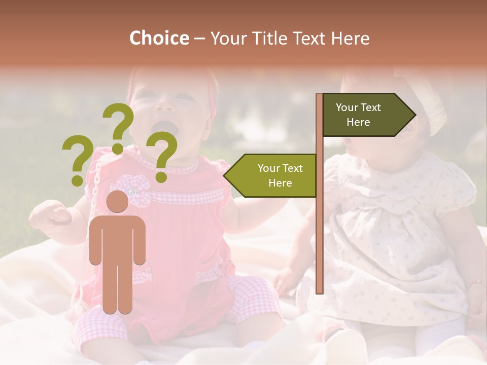 Nature Grass Blue Sky PowerPoint Template