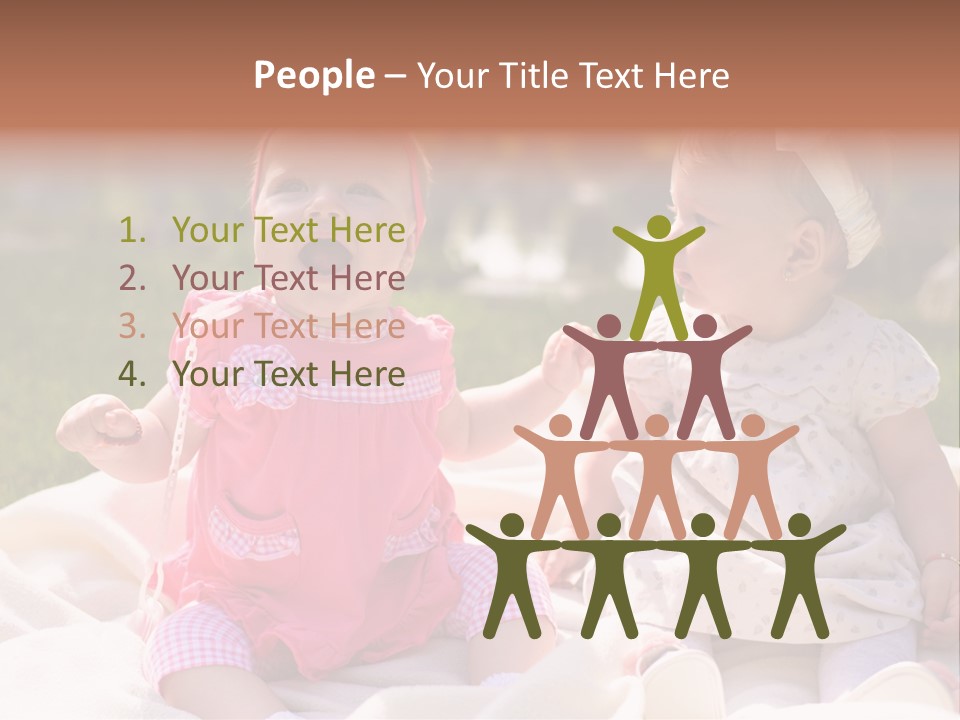 Nature Grass Blue Sky PowerPoint Template