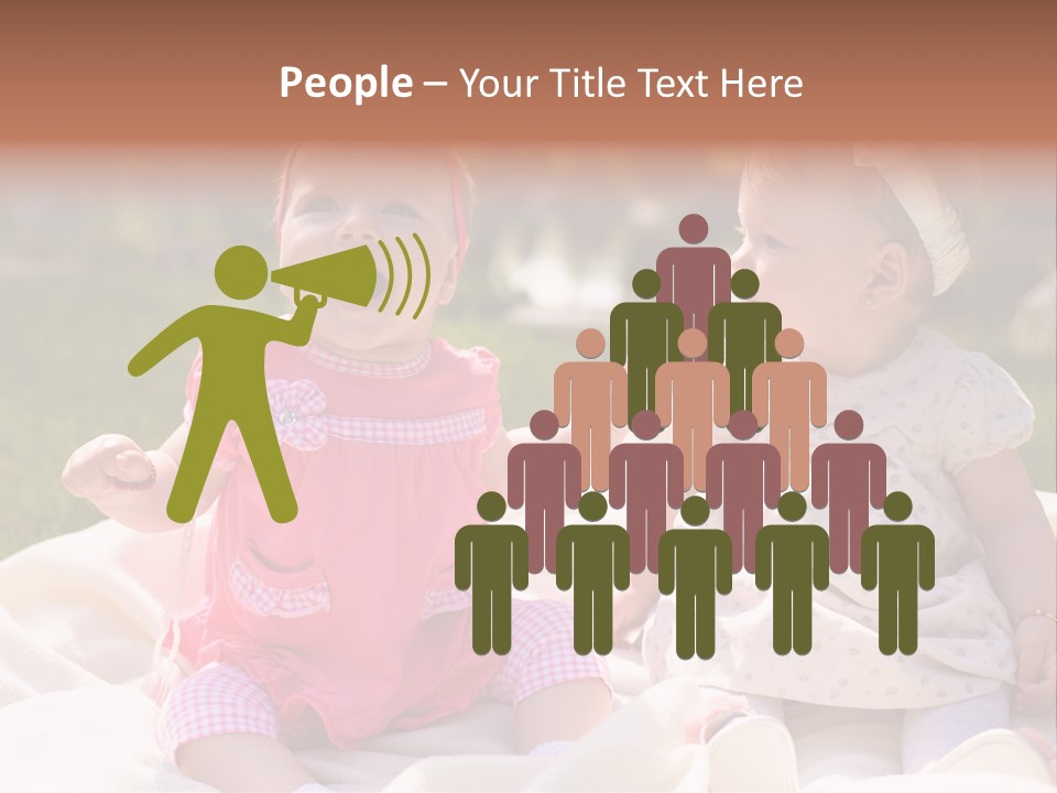 Nature Grass Blue Sky PowerPoint Template