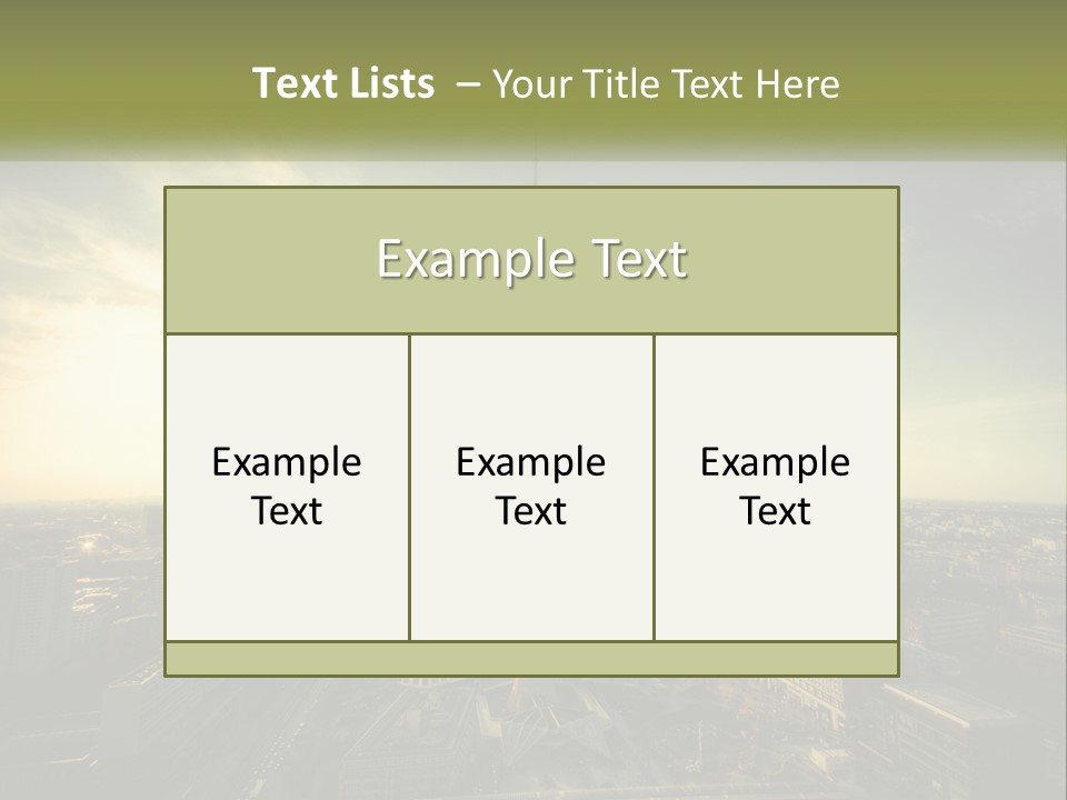 Made Agent Architecture PowerPoint Template