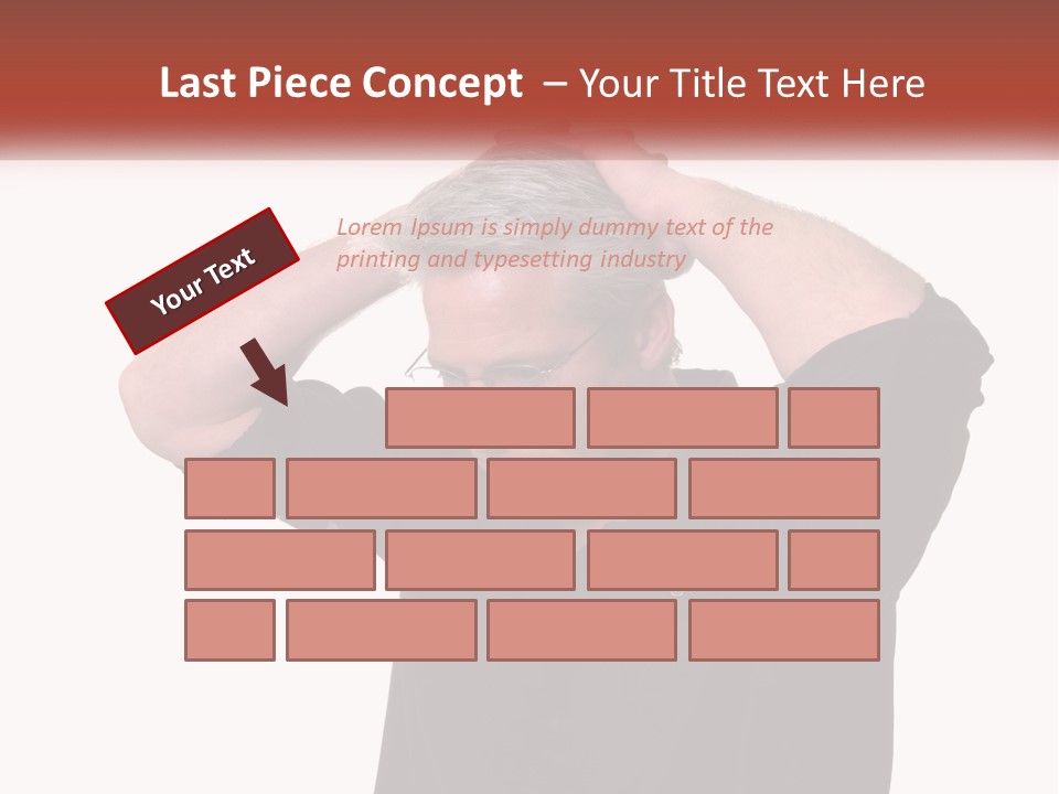 Property Hand Rent PowerPoint Template