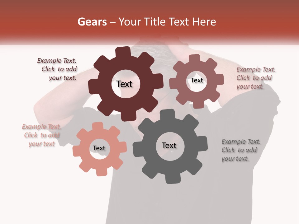 Property Hand Rent PowerPoint Template