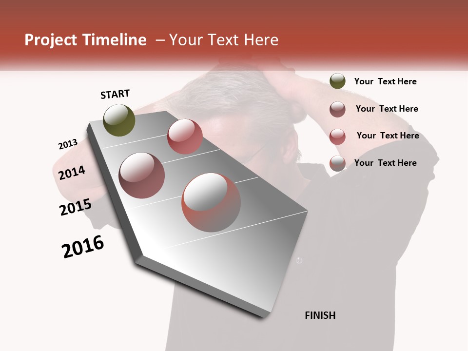 Property Hand Rent PowerPoint Template