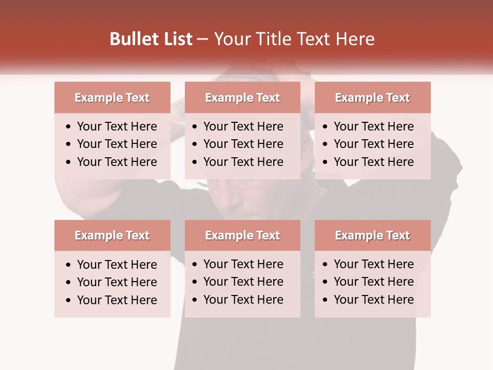 Property Hand Rent PowerPoint Template