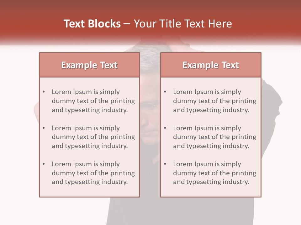 Property Hand Rent PowerPoint Template