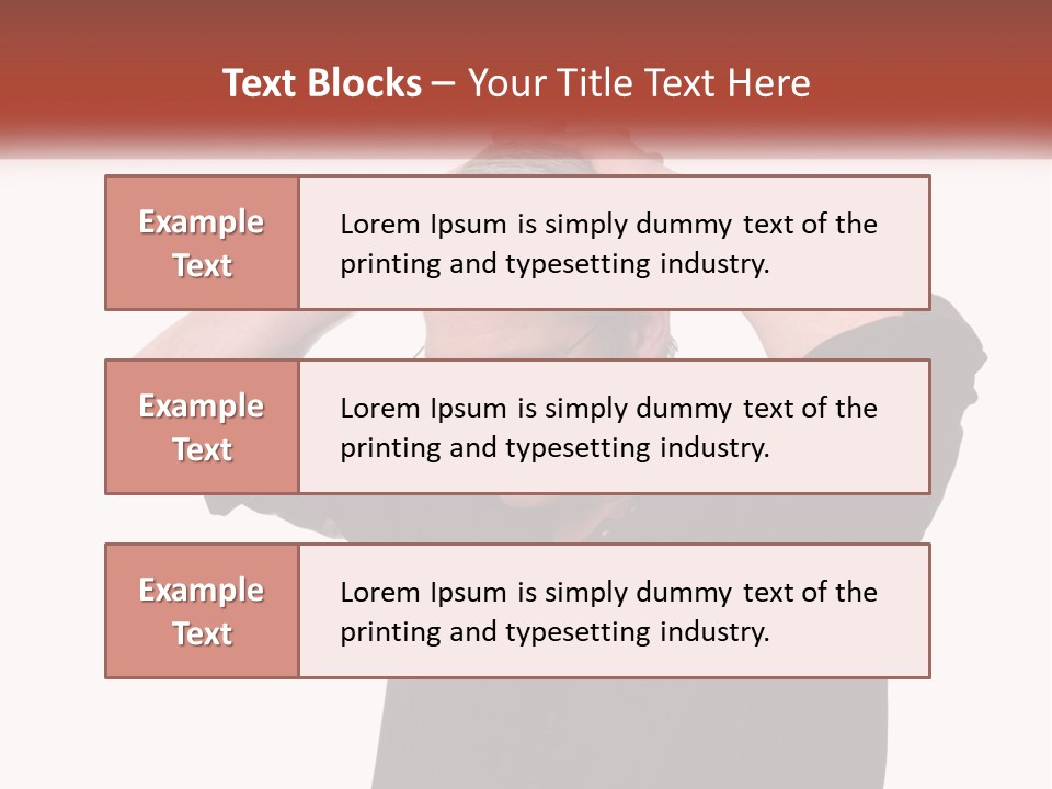 Property Hand Rent PowerPoint Template