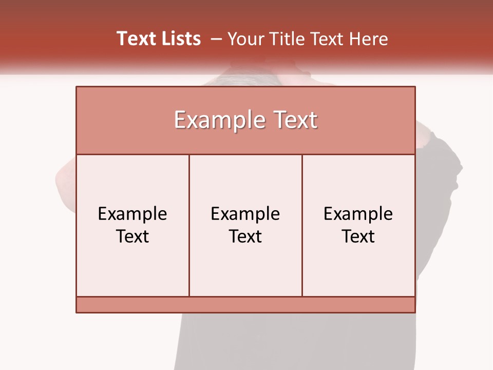 Property Hand Rent PowerPoint Template