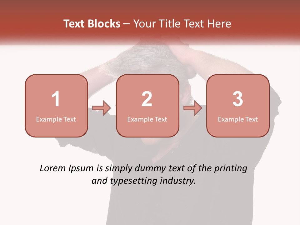 Property Hand Rent PowerPoint Template