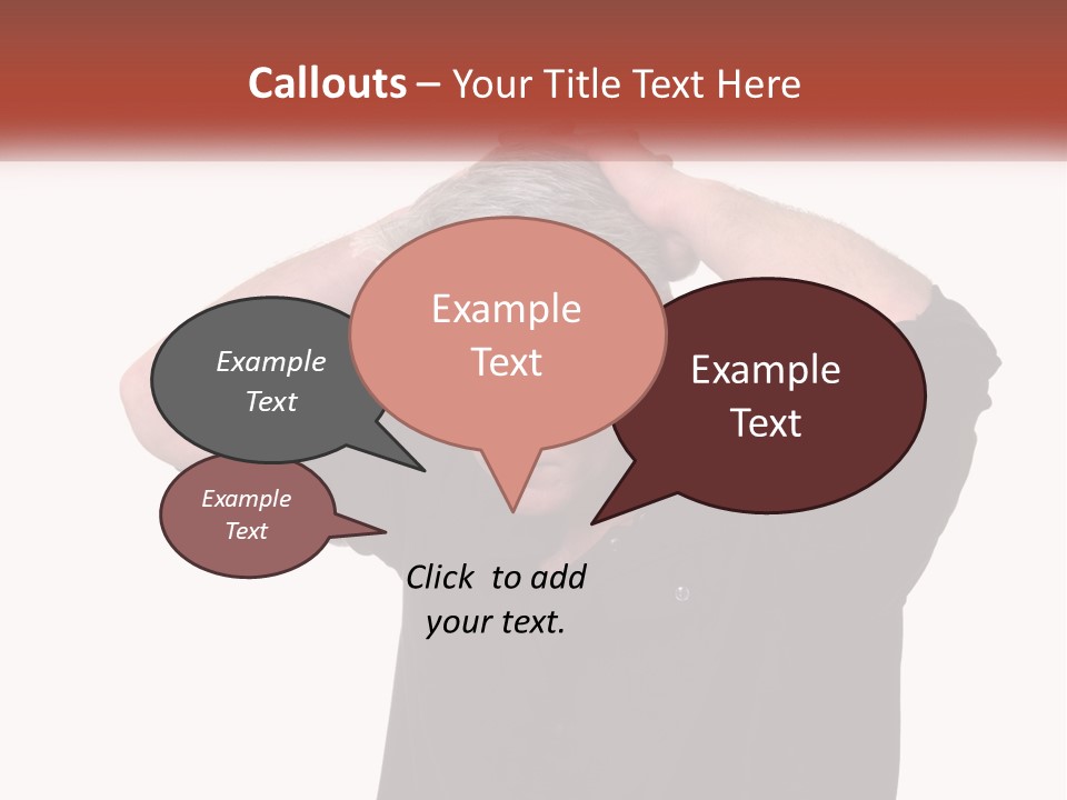 Property Hand Rent PowerPoint Template
