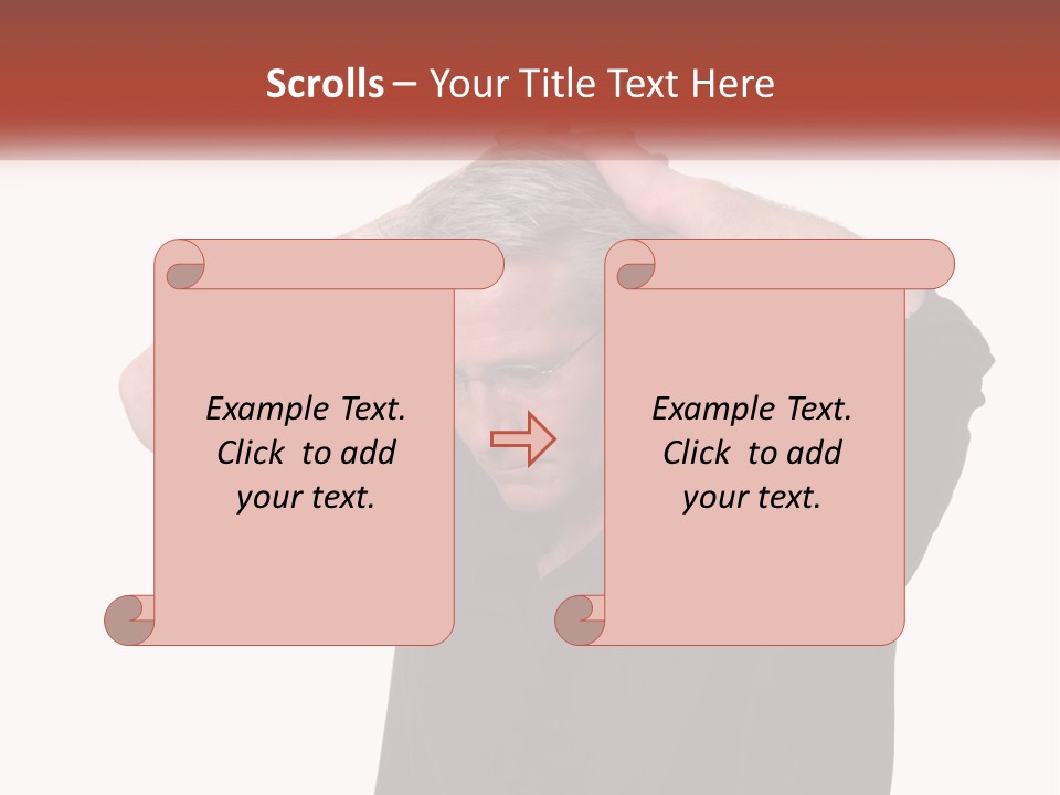Property Hand Rent PowerPoint Template
