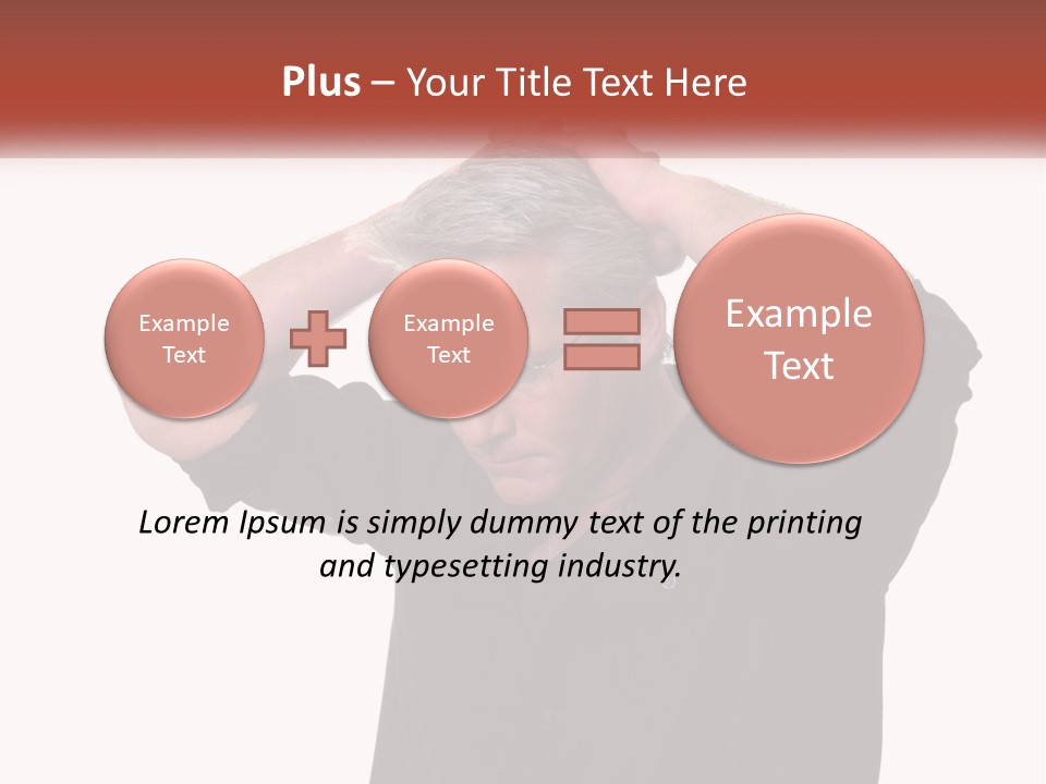 Property Hand Rent PowerPoint Template