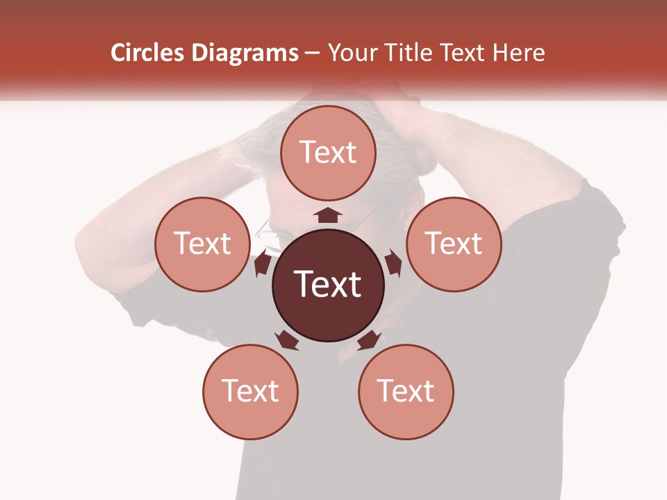 Property Hand Rent PowerPoint Template