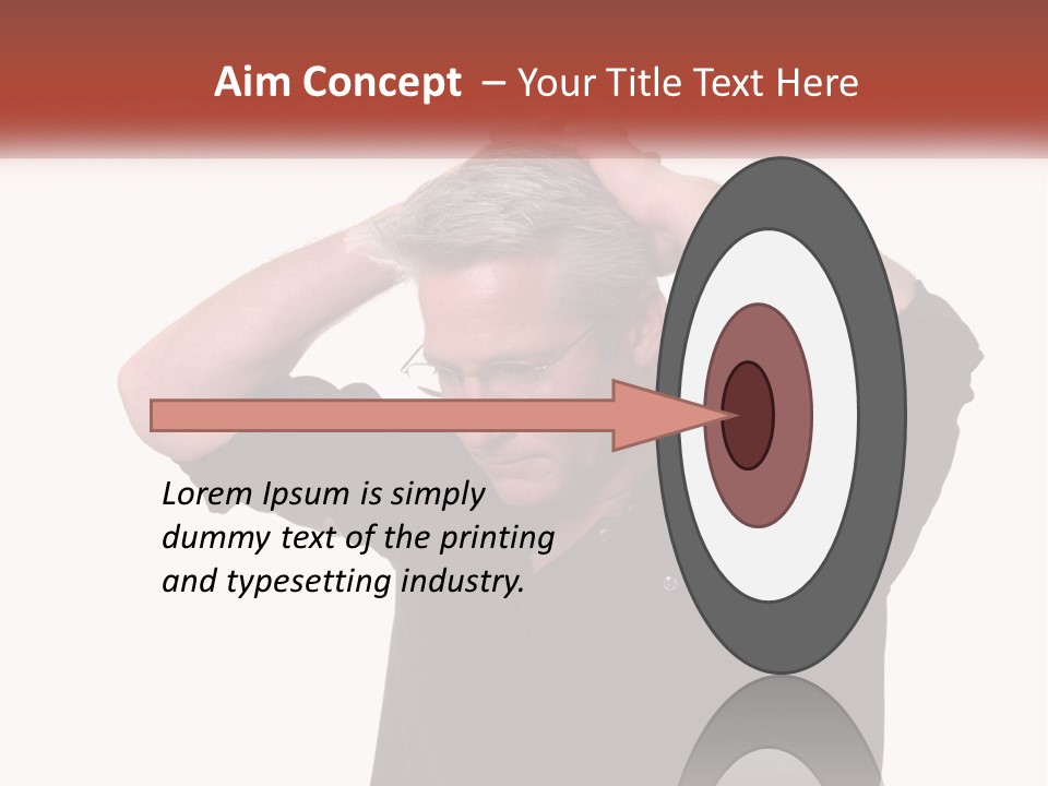 Property Hand Rent PowerPoint Template