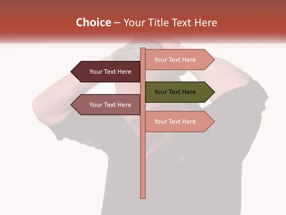 Property Hand Rent PowerPoint Template
