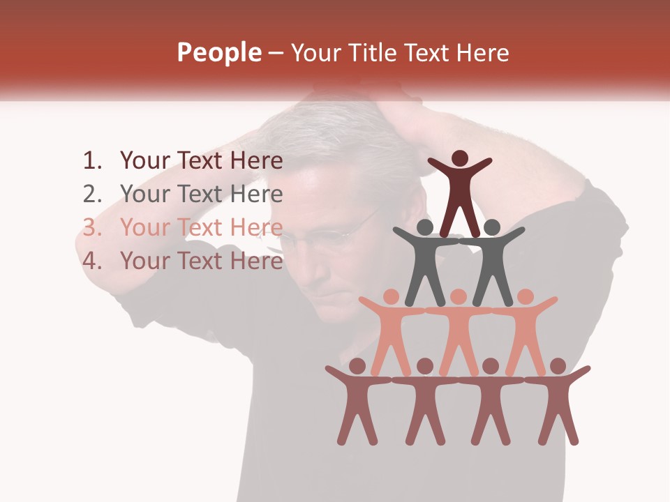 Property Hand Rent PowerPoint Template