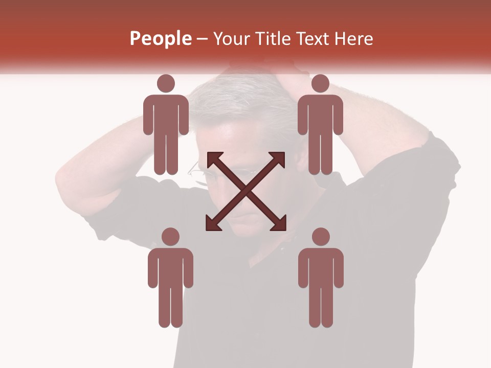 Property Hand Rent PowerPoint Template