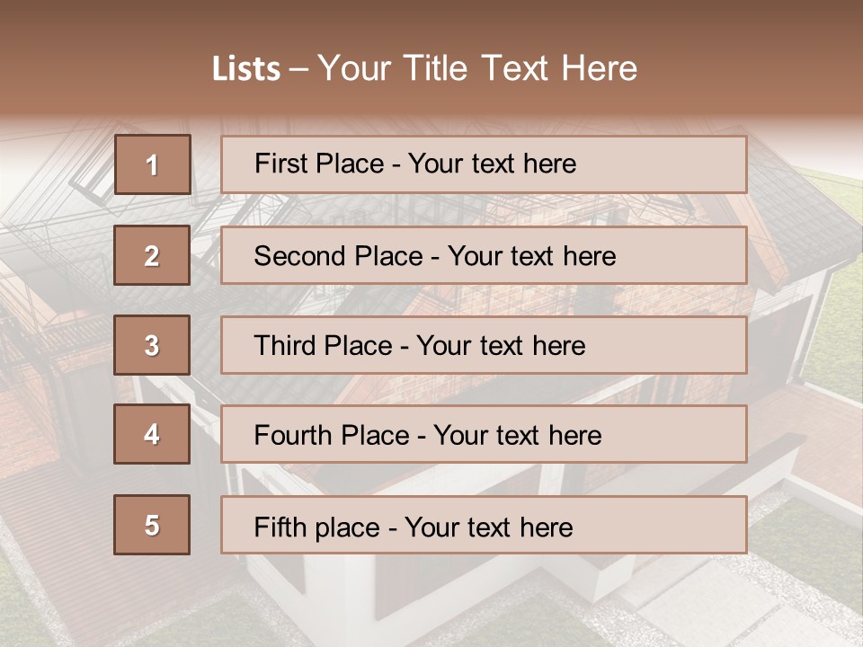 Build Selling Architect PowerPoint Template