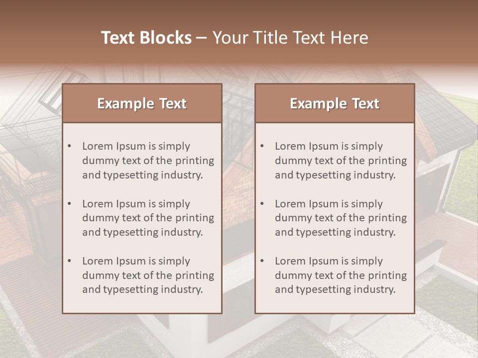 Build Selling Architect PowerPoint Template