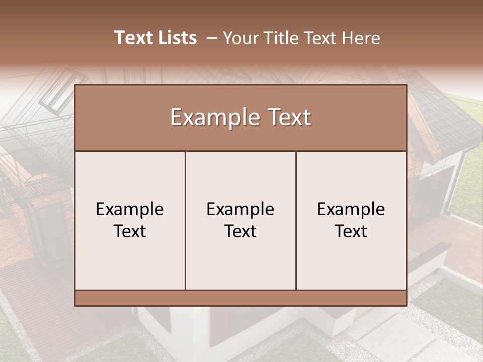 Build Selling Architect PowerPoint Template