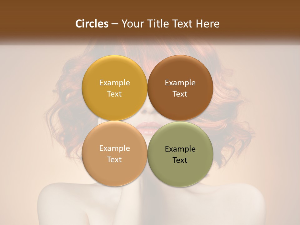 Dream Sky Human Hand PowerPoint Template