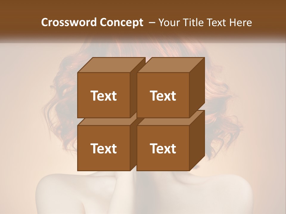 Dream Sky Human Hand PowerPoint Template