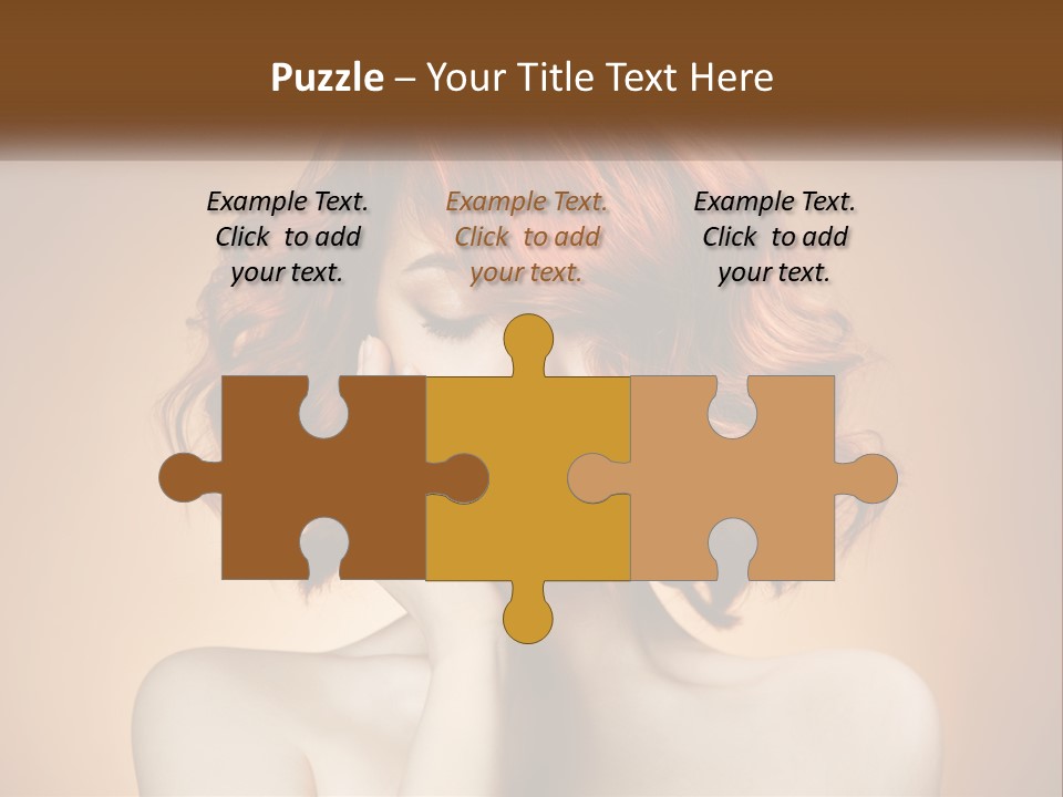 Dream Sky Human Hand PowerPoint Template