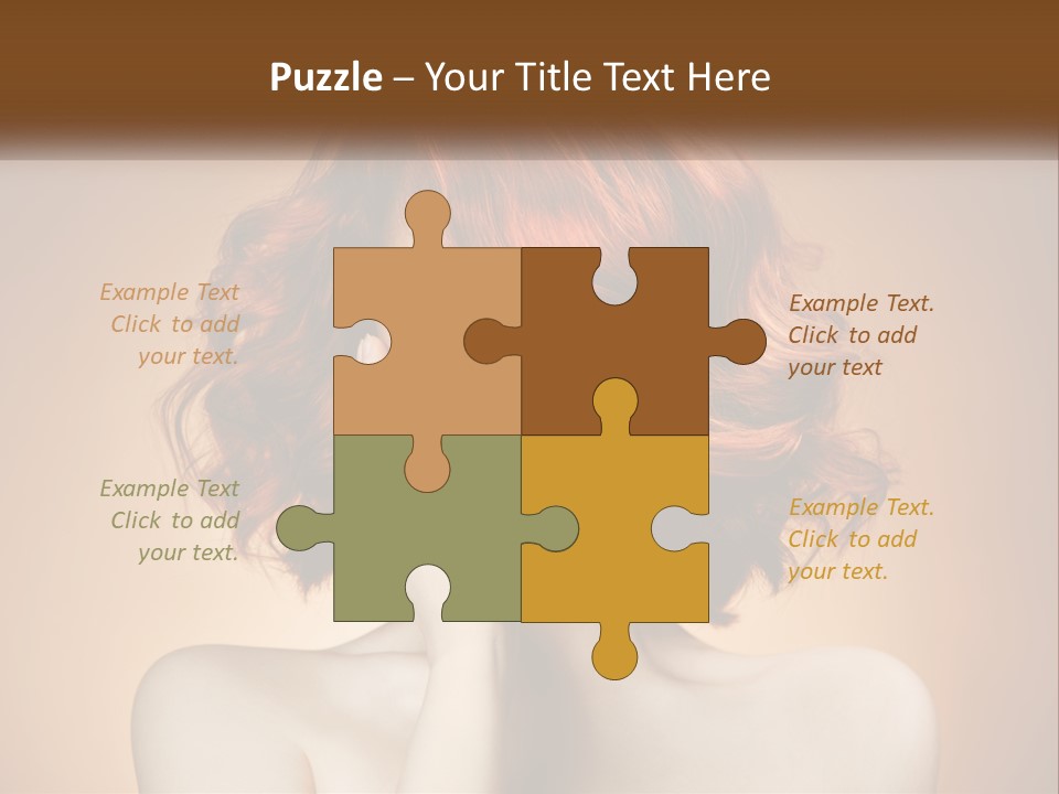 Dream Sky Human Hand PowerPoint Template