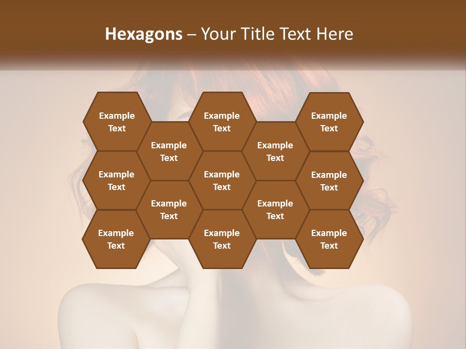 Dream Sky Human Hand PowerPoint Template