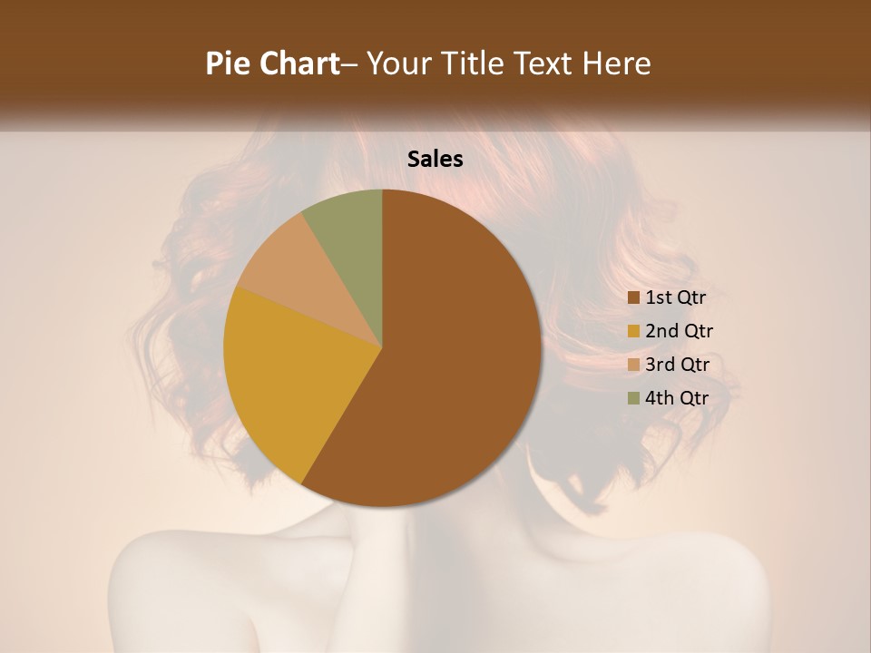 Dream Sky Human Hand PowerPoint Template