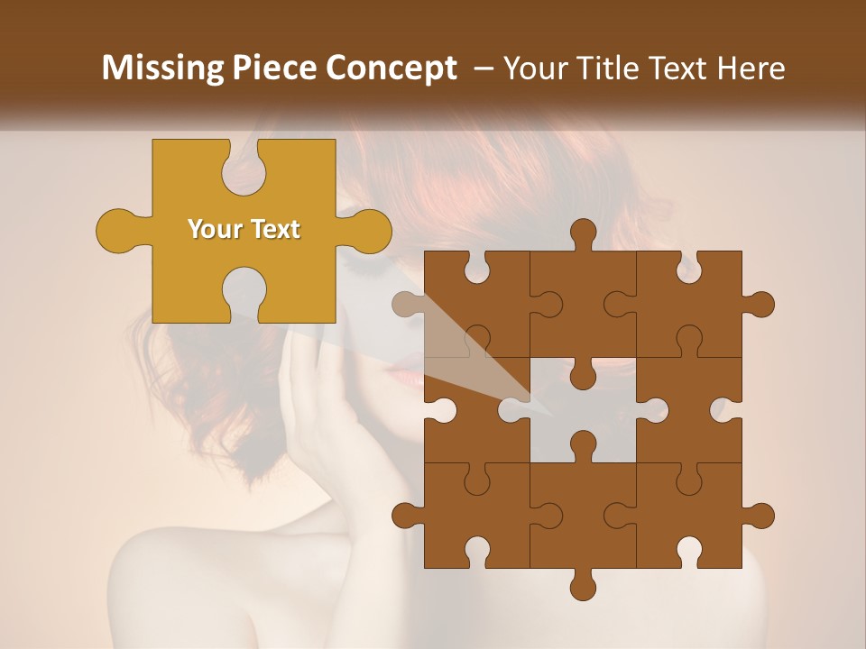 Dream Sky Human Hand PowerPoint Template