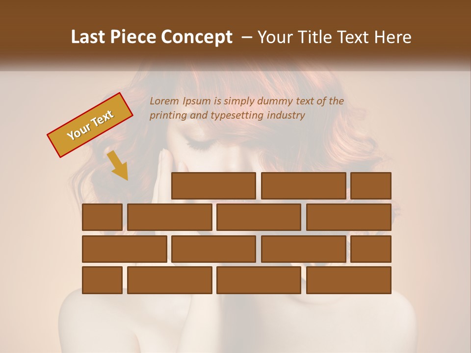 Dream Sky Human Hand PowerPoint Template