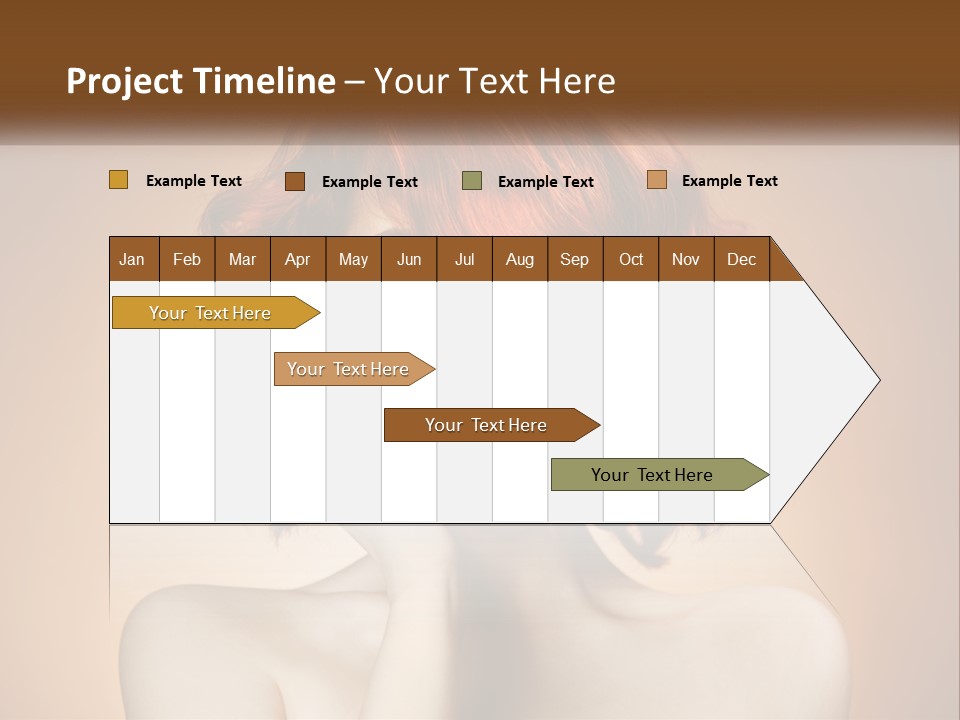 Dream Sky Human Hand PowerPoint Template